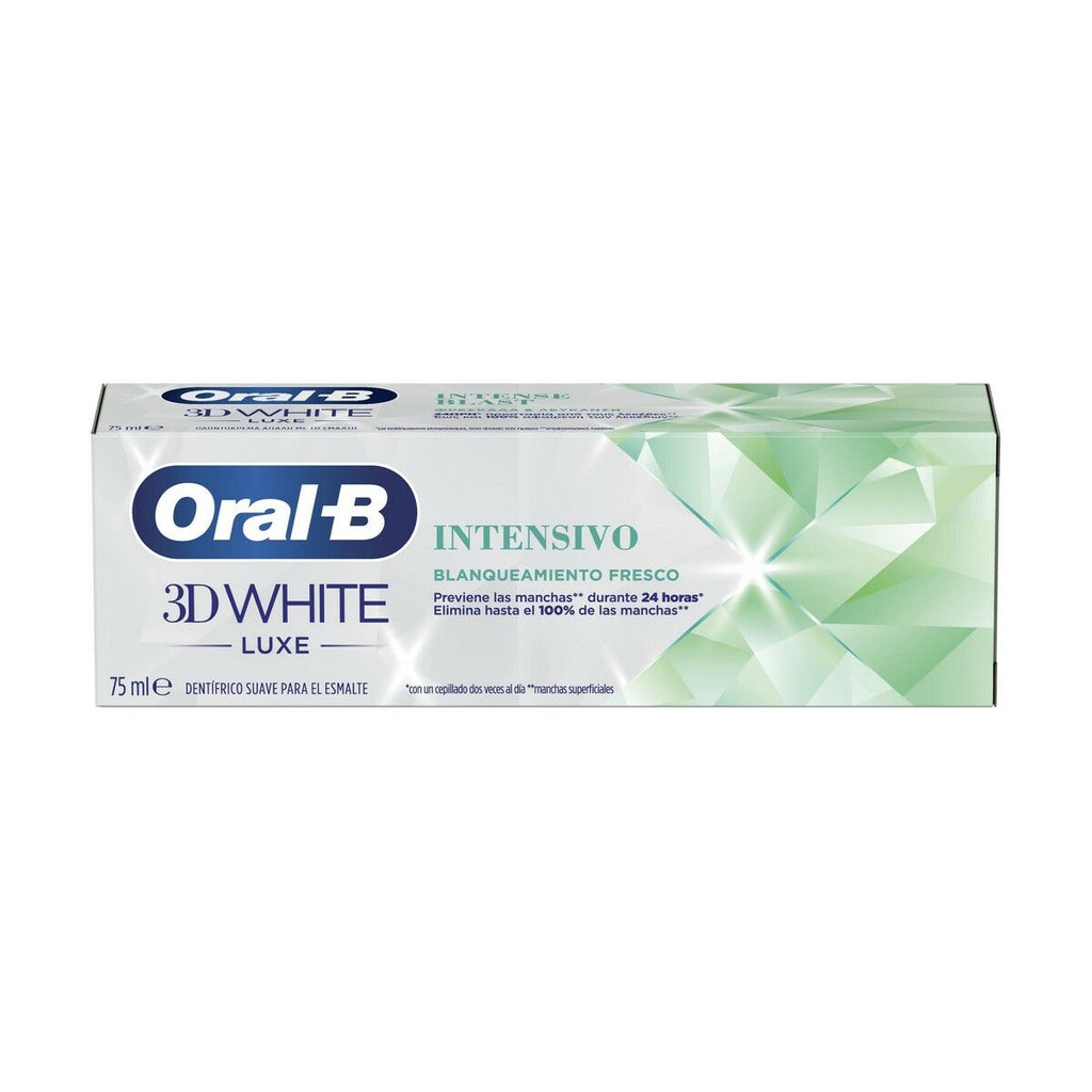Toothpaste Whitening Oral-B 3D White Luxe Intense (75 ml)