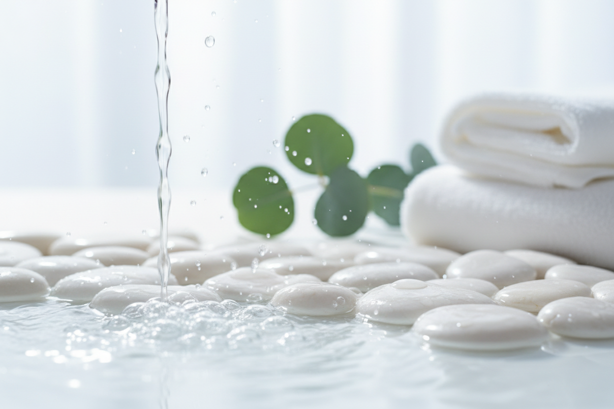 clean and clear short video of cleansing, cleaning ans reseting